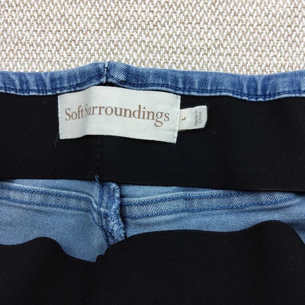 Soft Surroundings Supremely Soft Pull-On Skinny‎ Jeans 2EQ77, L